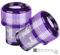Qtrollc Confezione da 2 filtri di ricambio per aspirapolvere Dyson V11 Outsize, V11 Outsize Origin, Outsize Absolute+, V11 Outsize Origin+, Outsize +, Outsize Absolute+, V15 Outsize Vacuums, confronta