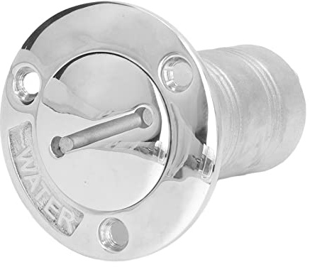 Azusumi Bouchon de Remplissage de Pont de Bateau 38mm Remplisseur de Pont Marin en Acier Inoxydable pour Accessoires de Quincaillerie Marine