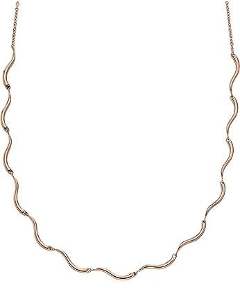 Skagen Damenkette Wave Edelstahl roségoldfarben, SKJ1745791