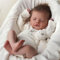 Bambole Reborn Maschio Bambole Reborn Originali Realistiche Reborn Baby Doll 18 pollici Nata di nuovo Bambola Occhi Chiuso Sembra un vero bambino