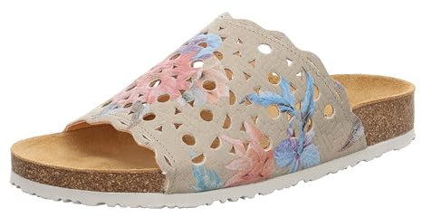 Think Damen MOE chromfrei gegerbte nachhaltige Pantolette, SAGE 9010, 39 EU