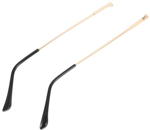 Healifty 1 Paar Metall Brillenbügel Brillen Ersatzbügel Ersatzarm Sonnenbrillen Ersatzteile Bügel Silber Brillenarm Ersatz Brillenbeine Kunststoffbrillen Reparatur Zubehör