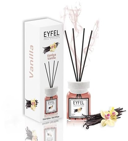 EYFEL Diffusore a bastoncini, vaniglia, 120 ml