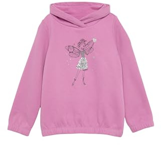 s.Oliver Wärmendes Sweatshirt mit Schalkragen und Glitzer-Artwork
