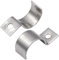 ZOCONE 30 fascette di fissaggio 8 mm, morsetto singolo per tubo 1,5 mm di spessore, fascette per tubi in acciaio inox, per fascette per cavi, tubi dell'acqua