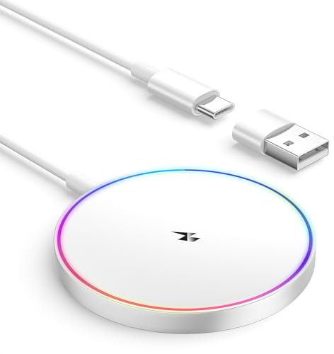 15W Wireless Charger iPhone 2M, Mag-Safe Charger for Apple iPhone 16/16 Pro/15 Pro Max/15 Pro/15 Plus/15/14/14 Pro Max/13/12/AirPods, Wireless iPhone Charger Pad Magnetic iPhone Wireless Fast Charger