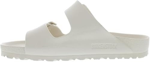Birkenstock Sandales à enfiler Arizona Essentials unisexe, coquille d'œuf, 14-14.5 Women/12-12.5 Men