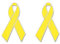 Bring Them Home Anstecknadel, Gelb, 2 Stück, Bandnadel, Geiseln, Israel, für Frauen und Männer, Israel, gelbe Anstecknadel, Emaille, Reversnadel, gelbes Band, Brustkrebsbewusstsein, Standard, Metall