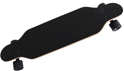Puente Professional Erwachsene Longboard – mit Kleidung – strapazierfähige Räder 1 x Longboard