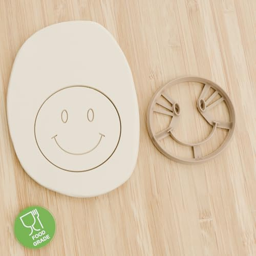 Smile cookie cutter Fondant Keksstempel/Ausstechform keksausstecher PLA ca.8cm
