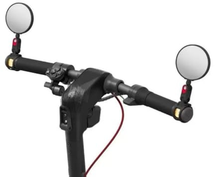 E-Scooter Rückspiegel, kompatibel mit Ninebot MAX G3 / ZT3 Pro / F3 / F3 Pro / E3 / E3 Pro, Elektroroller Spiegel Zubehör (2)