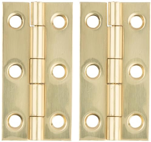 National/Spectrum Brands HHI N211–235 2 x 1 laiton Charnière, 2-pack