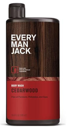 Jeden Mann Jack Body Wash und Dusche Gel Zedernholz, 16,9 Unze