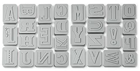 Fred Letter Pressed Cookie Cutters