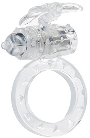 Toy Joy Manpower Flutter-Ring Vibrating Ring clear