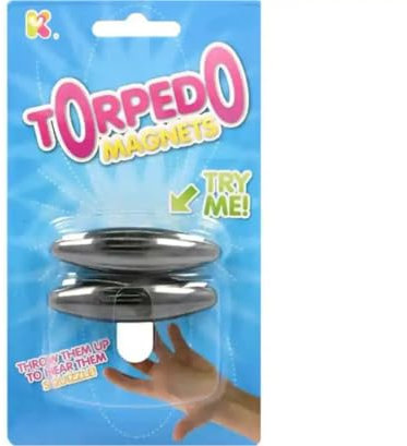 Keycraft Torpedo Magnets, Multicolor (9700012)