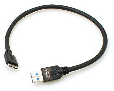 System-S Micro USB 3.0 Kabel Adapter Datenkabel und Ladekabel 30 cm