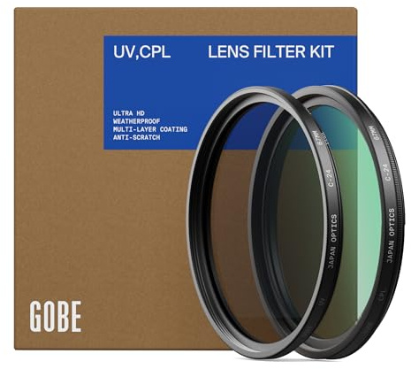 Gobe 39 mm UV Filter + Polfilter (CPL) - Filter Kit