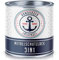 Metallschutzlack 3in1 SEIDENMATT Basaltgrau RAL 7012 Grau Metallschutzfarbe 3-in-1 Grundierung, Rostschutz und Deckanstrich in Einem Metalllack Metallfarbe // Hamburger Lack-Profi (2,5 L)