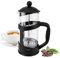 RAINBEAN Cafetiere 8 Cup French Press, 34 Oz/1 Liter Large Cafetiere, Maximum Flavor Coffee Brewer with Stainless Steel Filter, Perfect for Coffee Lovers, Black