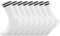 Socken Herren Damen Sportsocken 4 paar Tennissocken Schwarz Lange Baumwollsocken Weiß Laufsocken Arbeitssocken weiss,47-50