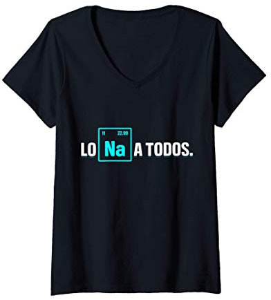 Mujer Lo Sodio A Todos - Los Odio a Todos Camiseta Cuello V