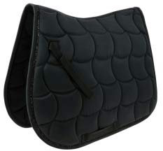 EQUITHÈME „Satin“ Schabracke, Warmblut, schwarz