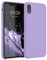 kwmobile Cover per Apple iPhone XR Custodia - Back Case per Smartphone in Silicone TPU - Protezione Gommata - lavanda lilla