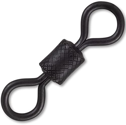 Uni Cat Tönnchen Wirbel für Welsvorfächer & Wallermontagen Camou Rolling Swivel, Größe/Tragkraft/Packungsinhalt:32mm / 135kg / 5 Stück