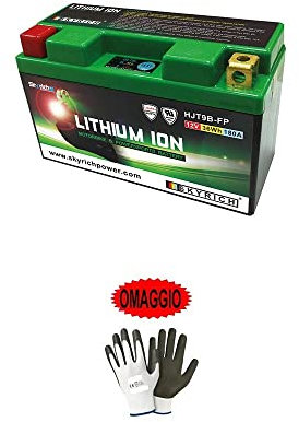Compatible avec Yamaha XP T-Max (SJ031/SJ051/SJ032/SJ034/SJ052) 500 2004 – 2007 batterie spécifique au lithium batterie SKYRICH Lithium ion pour moto scooter 150 x 65 x 92-POS.SX rechargeable