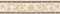 Frise papier peint couleur marron et beige | Frise tapisserie à motif fleuri | Frise murale tendance idéale pour salle à manger