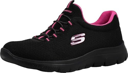 Skechers Summits, Scarpe da Ginnastica Donna, Fucsia, 37 EU Larga