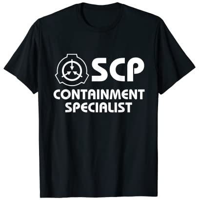 Spezialist für Eindämmungsmaßnahmen der SCP Foundation T-Shirt