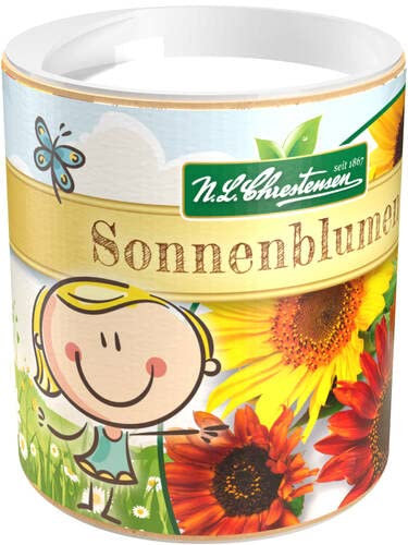 Streudose Gartenkinder Sonnenblumen Farbfascination