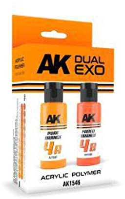 AK-Interactive Pure Orange & Faded Orange Set (2 x 60 ml)