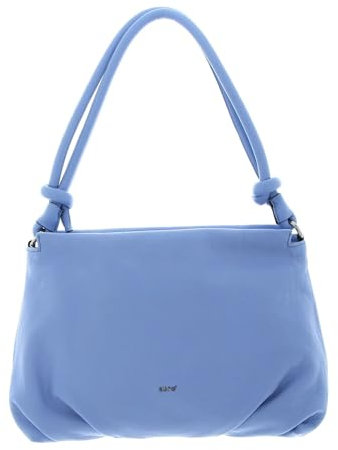 Abro Leather Dalia Hobo Bag Knotted Light Blue/Fairy