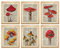 97 Decor Vintage-Pilz-Poster – Pilz-Wanddekoration, Retro-Pilz-Wandkunstdrucke, Cottagecore-Raumdekoration, ästhetisch, erdiges Wörterbuch-Pilzbild für Zuhause, Schlafzimmer (20,3 x 25,4 cm,