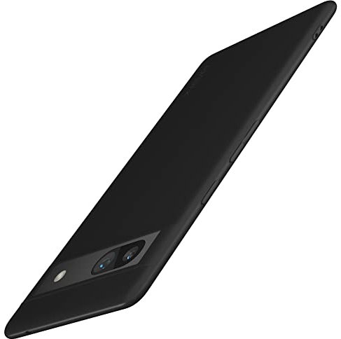 X-level Google Pixel 7a Hülle, [Guardian Serie] Soft Flex TPU Case Ultradünn Handyhülle Silikon Bumper Cover Schutz Tasche Schale Schutzhülle für Google Pixel 7a 5G - Schwarz