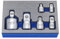 DAKCOS Adapter-Satz Adapter-Set Stecknuss-Adapter | 6-tlg. | 1/4 auf 3/8, 3/8 auf 1/4, 3/8 auf 1/2, 1/2 auf 3/8, 3/4 auf 1/2, 1/2 auf 3/4, mattierte Chromoberfläche | CR-V