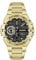 Hugo Multi Zifferblatt Quarz Uhr für Herren Kollektion #WILD mit Goldfarben Edelstahlarmband - 1530338