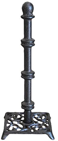 GNbow Kitchen Roll Holder, Paper Towel Holders For Kitchen, Counter Vintage Cast Iron Paper Towel Holder Countertop Paper Towel Holders For Kitchen