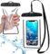 PARENCE.- Estuche Universal Impermeable para teléfono con cordón Colgante - Estuche Impermeable, protección Integral, Sistema de Bloqueo Seguro y Conveniente - Operación táctil