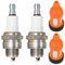 ZAMDOE L7RTC Zündkerzen-Kraftstofffilter-Servicekit Kompatibel für Stihl 020 024 026 064 066 084 MS200 Kettensäge, Ersatz für NGK 6703 BPMR7A, für Champion 859/RCJ7Y 863/RCJ8Y
