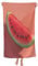 YHBLYKXP Strandtuch mit rotem Wassermelonen-Druck, Sommer-Strandtuch, saugfähiges Mikrofaser-Badetuch