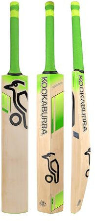 Kookaburra Kahuna 6.3 Cricket Bat, Short Handle, Lime