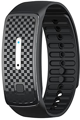 Asudaro Ultraschall Mückenschutz Armband - 1/2 Stück,Anti-Mücken-Repellent,Ultraschall Armband Outdoor Reise Kinder & Erwachsene geeignet - Schwarz