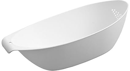 Alipis Fruits Washing Basin Plastic Drain Basket Vegetable Strainer Kitchen Sink Strainer Handheld Rice Cleaner