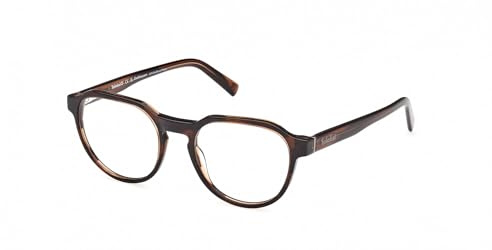 Timberland Herren Brille mit Sehstärke Rund | Gefertigt aus Azetat, optional mit Sonnenbrillentönung oder Blaulichtfilter, inklusive Brillenetui