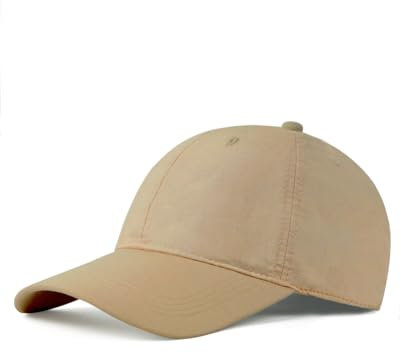 Zylioo XXL-3XL Leinen Basecap für Großen Kopf,Sommer Sonnenschutz Baseball Cap, Atmungsaktive Baseballkappe