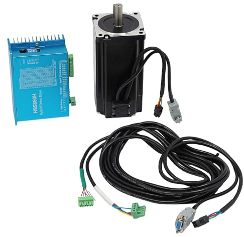 Motore passo-passo con circuito di controllo chiuso, 12 N. m, AC20-80 V/DC24-100 V, 8 A/Pha, chip DSP, per macchine dosatrici, saldatrici